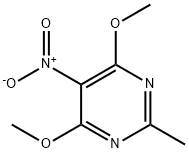 4,6-dimethoxy-2-methyl-5-nitropyrimidine   