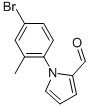 1-(4-BROMO-2-METHYLPHENYL)-1H-PYRROLE-2-CARBALDEHYDE Structural