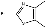 2-Bromo-4,5-dimethyl-1,3-thiazole Structural