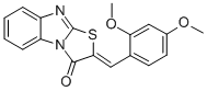 2-(2,4-dimethoxybenzylidene)[1,3]thiazolo[3,2-a]benzimidazol-3(2H)-one