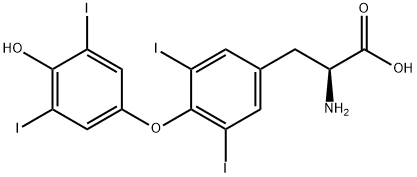 DL-THYROXINE Structural