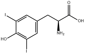 3,5-Diiodo-L-tyrosine dihydrate Structural Picture