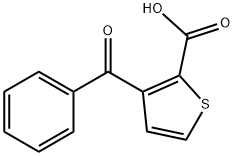 3-BENZOYL-2-THIOPHENECARBOXYLIC ACID Structural