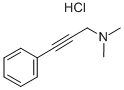 N,N-Dimethyl-3-phenyl-2-propyn-1-amine hydrochloride