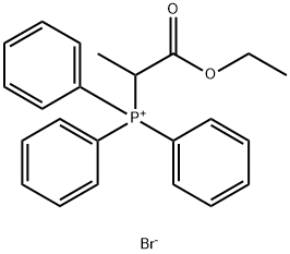 [1-(Ethoxycarbonyl)ethyl]triphenylphosphonium bromide Structural