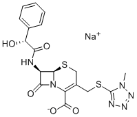 Sodium cefamandole Structural