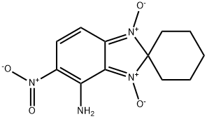 5-NITROSPIRO[BENZIMIDAZOLE-2,1'-CYCLOHEXAN]-4-AMINE 1,3-DIOXIDE Structural