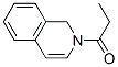 Isoquinoline,  1,2-dihydro-2-(1-oxopropyl)-  (9CI) Structural