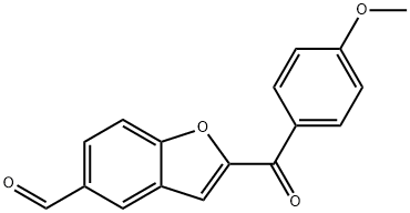 2-(4-METHOXYBENZOYL)-1-BENZOFURAN-5-CARBALDEHYDE