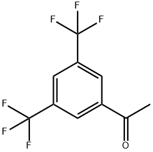 3',5'-Bis(trifluoromethyl)acetophenone Structural