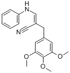 3-Anilino-2-(3,4,5-triMethoxybenzyl)acrylonitrile, (Mixture of cis/trans isoMers) Structural