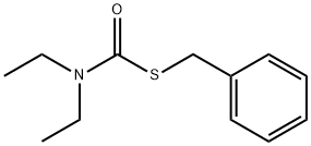 DIETHYL-THIOCARBAMIC ACID S-BENZYL ESTER Structural