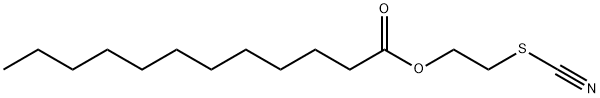 2-thiocyanatoethyl laurate 