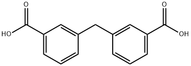 3,3'-DICARBOXYDIPHENYLMETHANE Structural