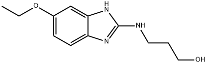 3-(5-ETHOXY-1H-BENZOIMIDAZOL-2-YLAMINO)-PROPAN-1-OL Structural