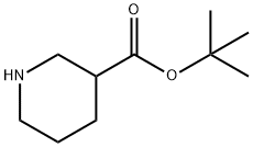 3-PIPERIDINECARBOXYLIC ACID T-BUTYL ESTER HCL Structural