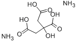 Ammonium citrate dibasic Structural Picture