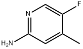 2-AMINO-5-FLUORO-4-PICOLINE Structural