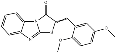 2-(2,5-dimethoxybenzylidene)[1,3]thiazolo[3,2-a]benzimidazol-3(2H)-one