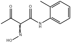 2-HYDROXYIMINO-3-OXO-N-O-TOLYL-BUTYRAMIDE Structural