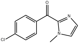 (4-CHLOROPHENYL)(1-METHYL-1H-IMIDAZOL-2-YL)METHANONE Structural