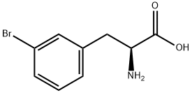 2-AMINO-3-(3-BROMO-PHENYL)-PROPIONIC ACID Structural