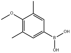 3,5-Dimethyl-4-methoxyphenylboronic acid Structural