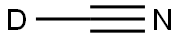 Hydrocyanic acid-d Structural