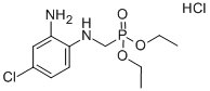 DIETHYL (2-AMINO-4-CHLOROANILINO)METHYLPHOSPHONATE HYDROCHLORIDE Structural