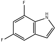 5,7-Difluoroindole Structural