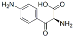Glycine,  2-(p-aminobenzoyl)-  (8CI) Structural