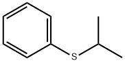 ISOPROPYLTHIOBENZENE Structural