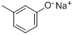 sodium m-cresolate  Structural