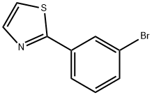 2-(3-BROMOPHENYL)THIAZOLE Structural