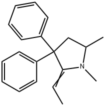 2-ETHYLIDENE-1,5-DIMETHYL-3,3-DIPHENYLPYRROLIDINE PERCHLORATE SALT