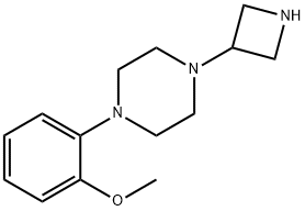 1-(3-AZETIDINYL)-4-(2-METHOXYPHENYL)-PIPERAZINE Structural