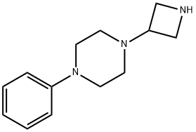 1-(3-AZETIDINYL)-4-PHENYL-PIPERAZINE Structural