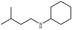 N-(3-methylbutyl)cyclohexylamine Structural