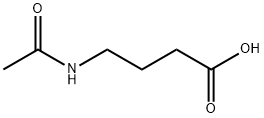 4-ACETAMIDOBUTYRIC ACID Structural