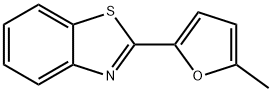 Benzothiazole, 2-(5-methyl-2-furanyl)- (9CI) Structural