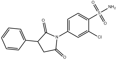 2-Chloro-4-(2,5-dioxo-3-phenyl-1-pyrrolidinyl)benzenesulfonamide