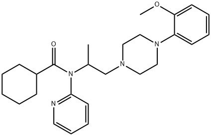 N-[2-[4-(2-METHOXYPHENYL)PIPERAZINO]-1-METHYLETHYL]-N-PYRIDIN-2-YLCYCLOHEXANECARBOXAMIDE