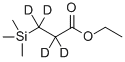 ETHYL 3-(TRIMETHYLSILYL)PROPIONATE-2,2,3 ,3-D4, 99 ATOM % D Structural