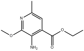 3-Amino-2-methoxy-6-methyl-4-pyridinecarboxylicacidethylester