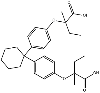 Clinofibrate Structural