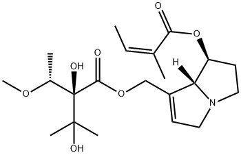 lasiocarpine Structural