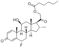 Fluocoutolone Hexanoate Structural