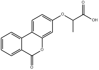 2-(6-OXO-6H-BENZO[C]CHROMEN-3-YLOXY)-PROPIONIC ACID