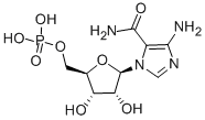 5'-AMINOIMIDAZOLE-4-CARBOXAMIDE-1-BETA-D-RIBOFURANOSYL 5'-MONOPHOSPHATE Structural