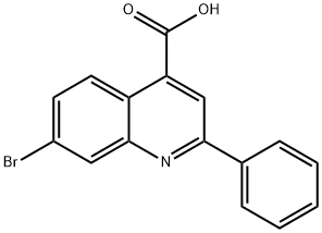 7-BROMO-2-PHENYLQUINOLINE-4-CARBOXYLIC ACID